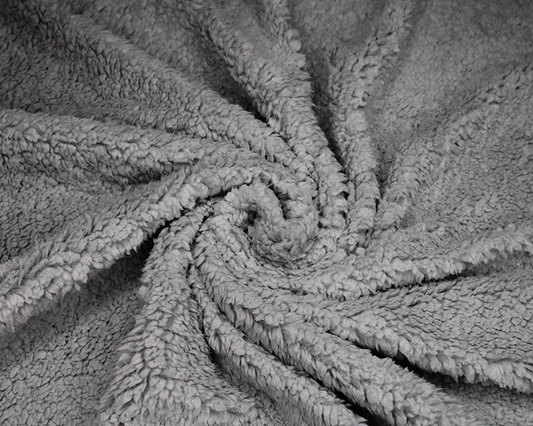Cuddle fur teddy fleece fabric material