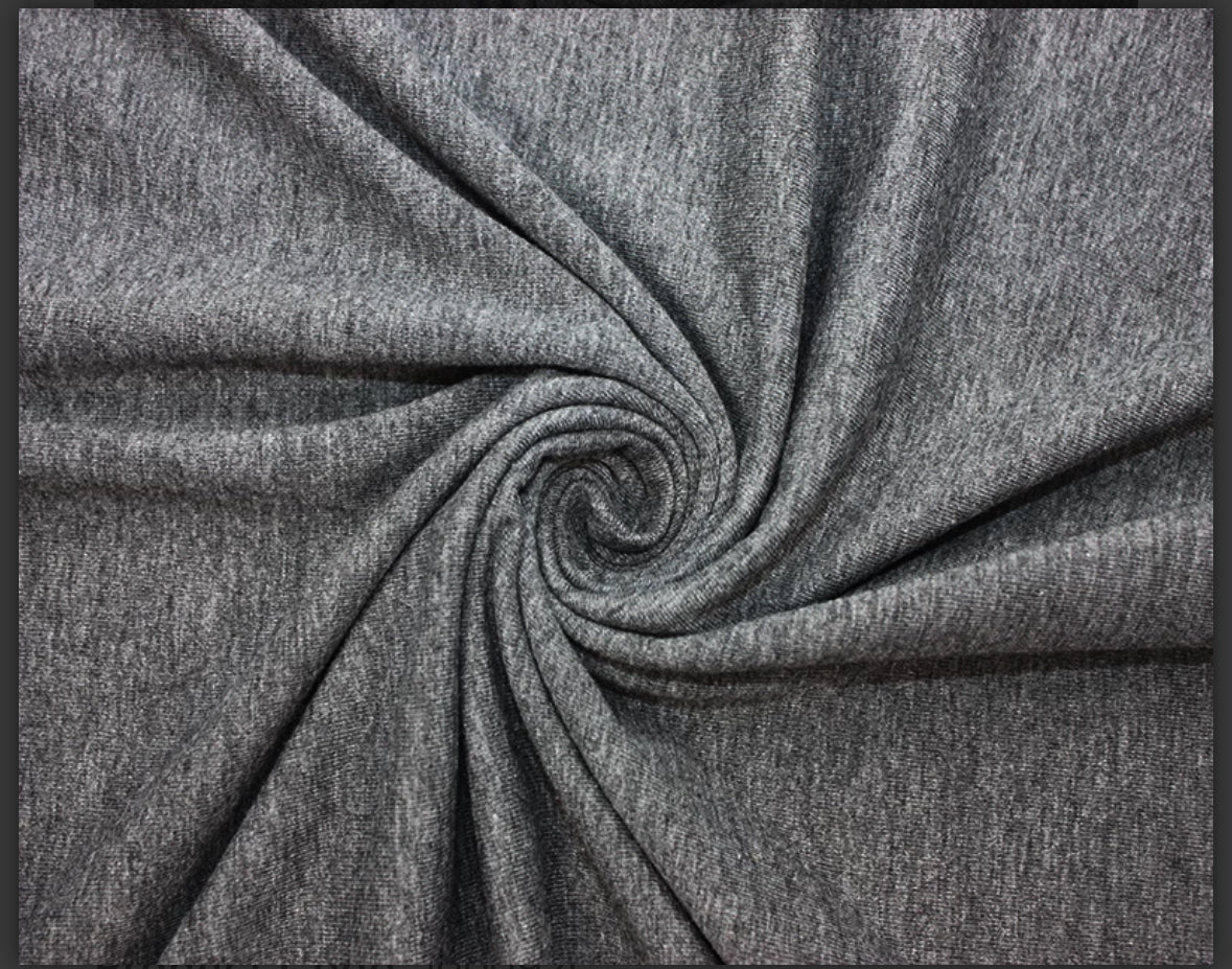 Cotton jersey ribbing fabric material