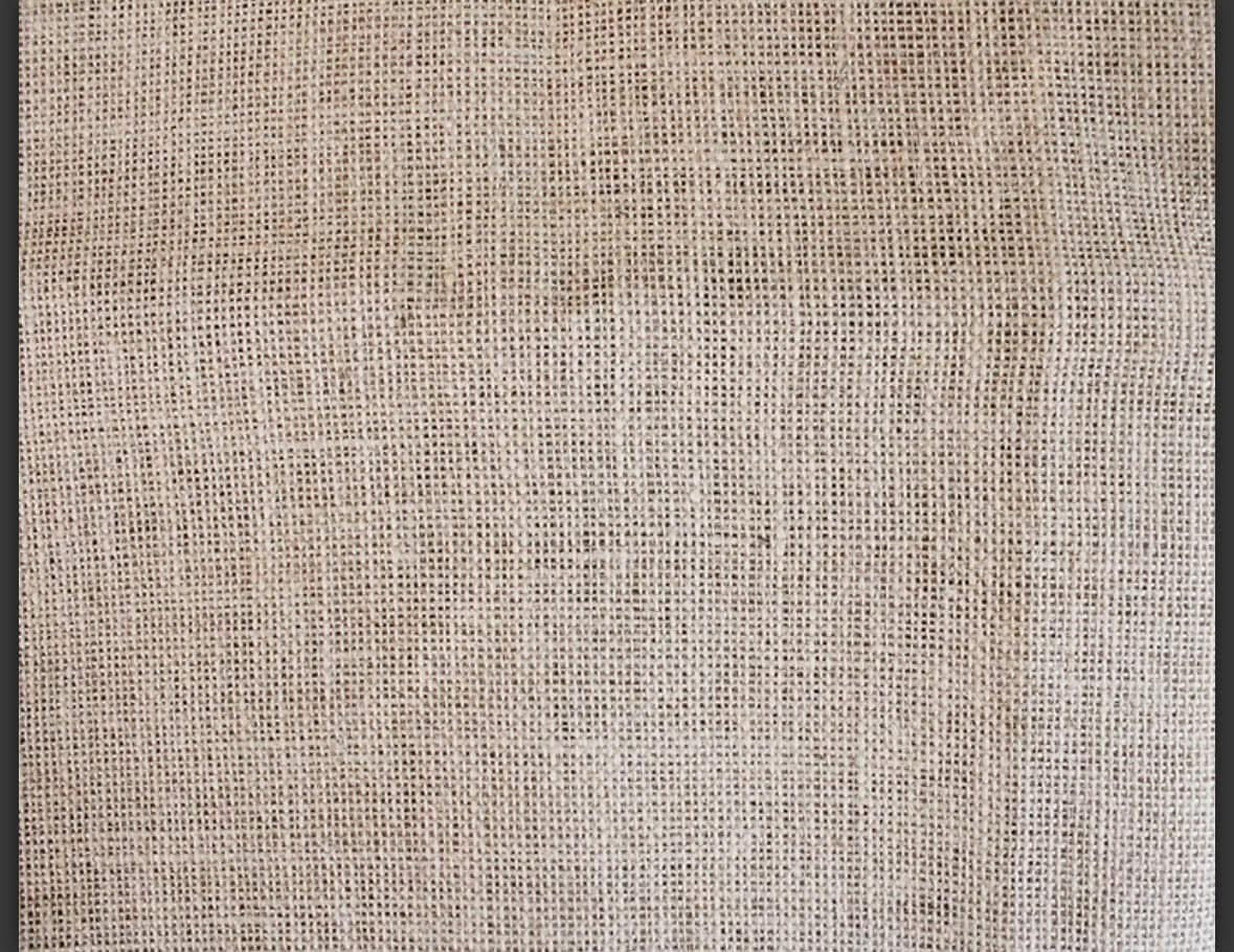 Hessian fabric material
