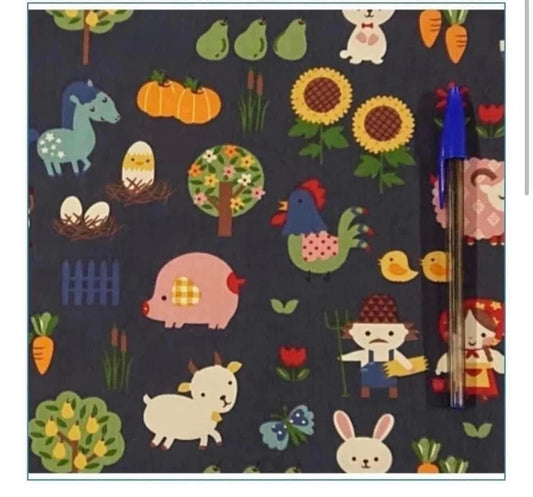 100% cotton fabric material