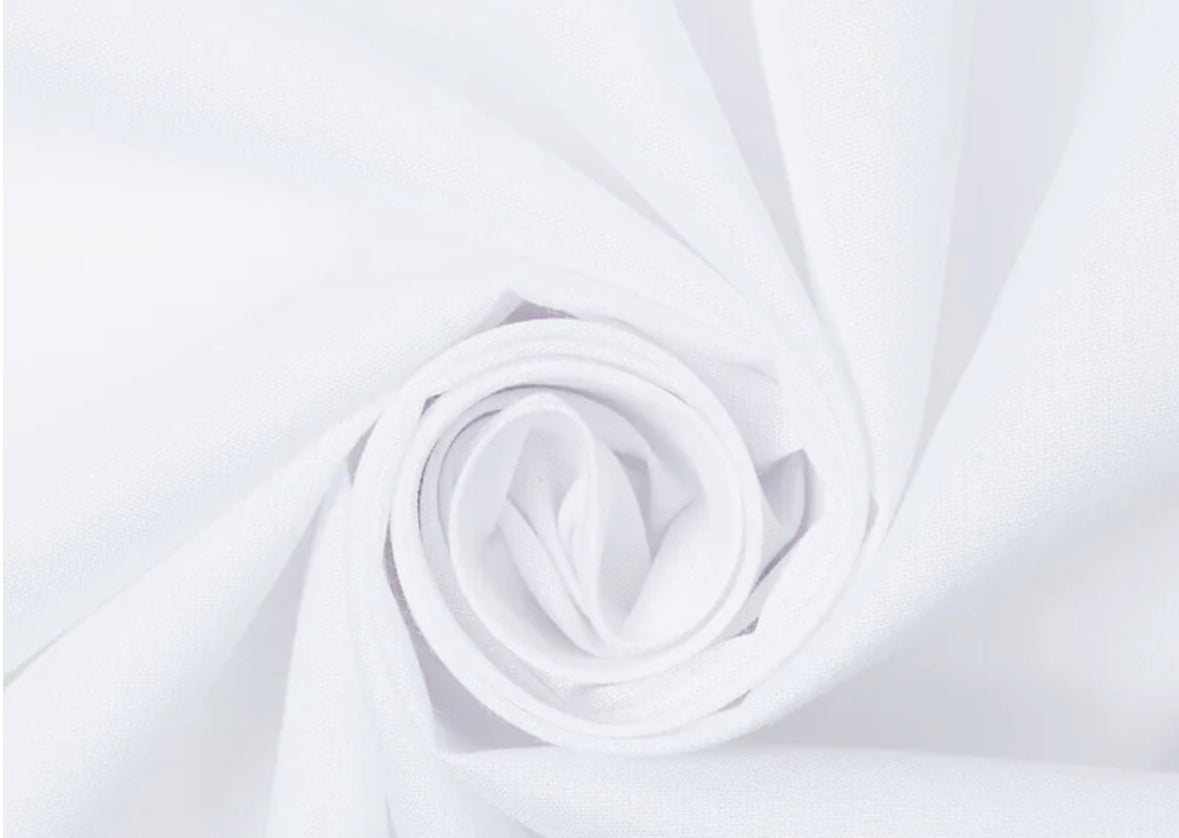 Polycotton plain colour