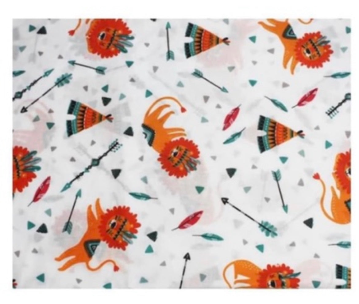 Polycotton misc children’s designs animals skulls planets rainbow hearts gonks etc  fabric material part 2