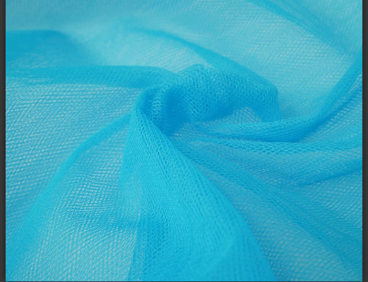Dress net fabric material