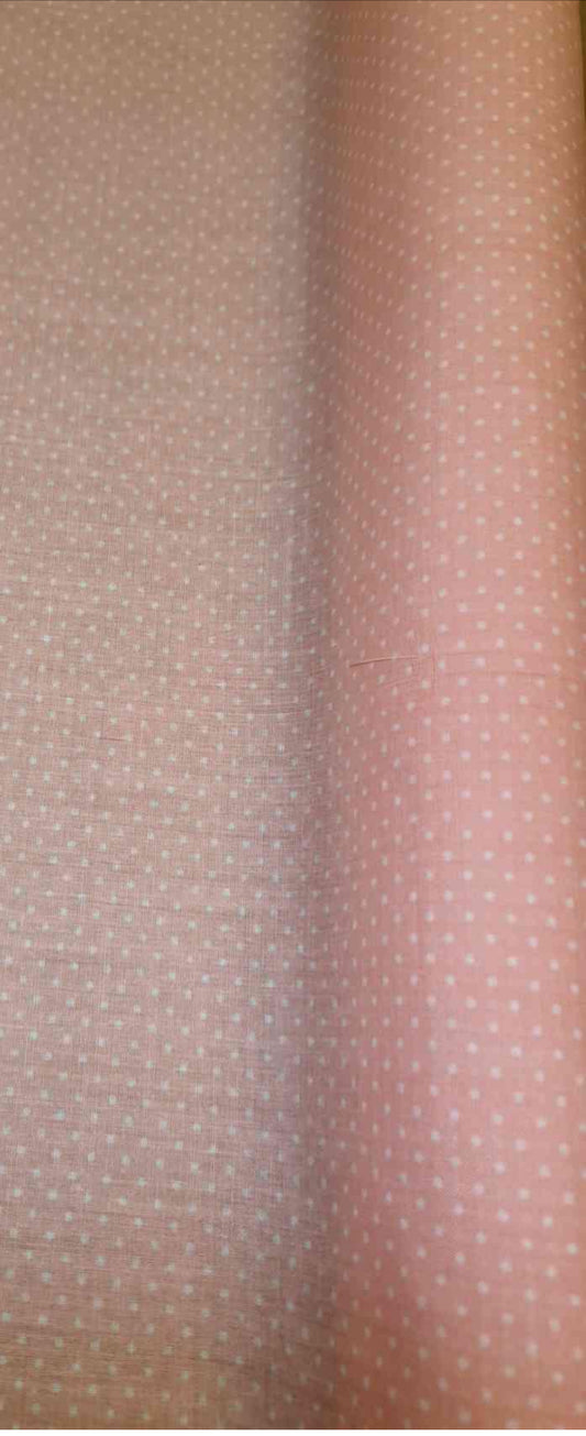 Polycotton dots spots stripes and stars fabric material