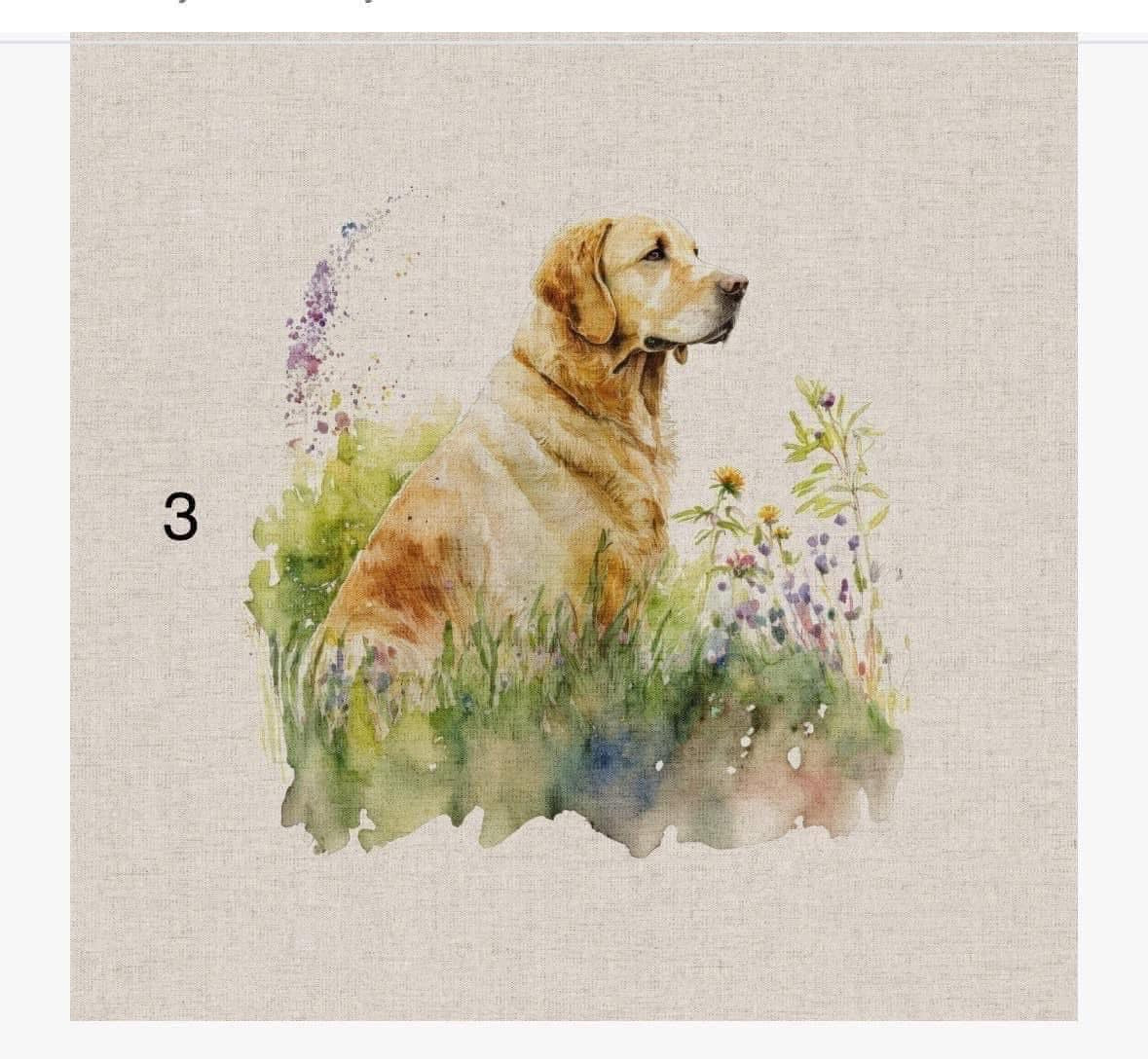 Cotton rich canvas panel fabric material