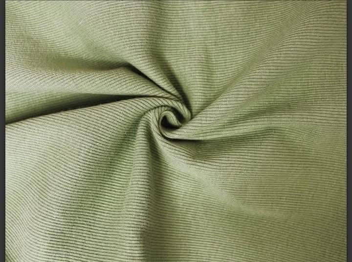 Cotton jersey ribbing fabric material
