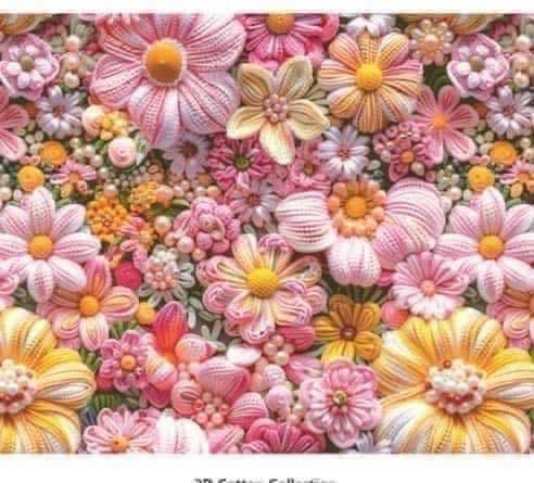 100% cotton 3d digital prints fabric material