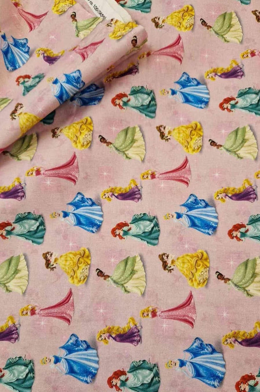 Disney Licensed 100% cotton Bluey stitch nightmare before Christmas etc fabric material