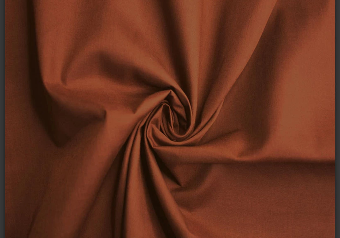 Polycotton plain colour