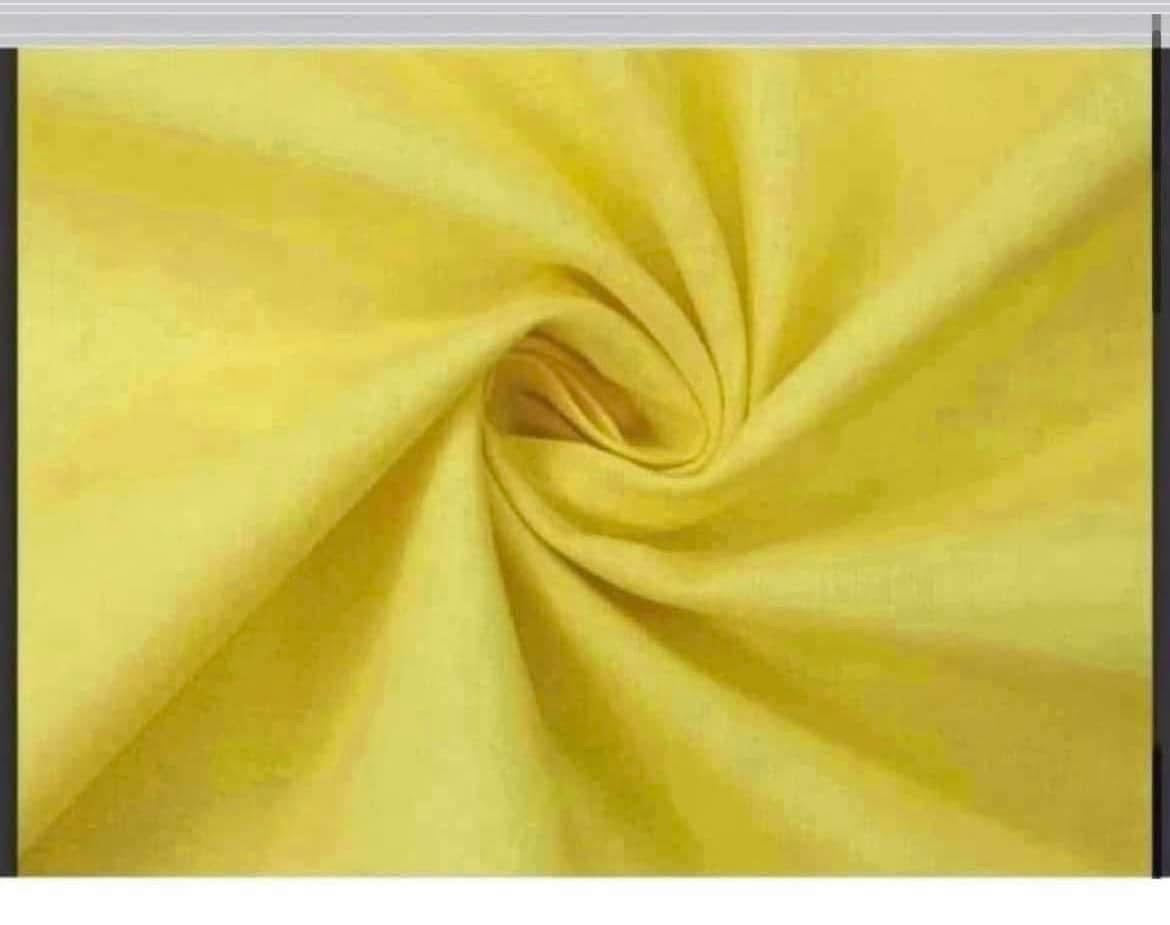 100% Cotton plain colours