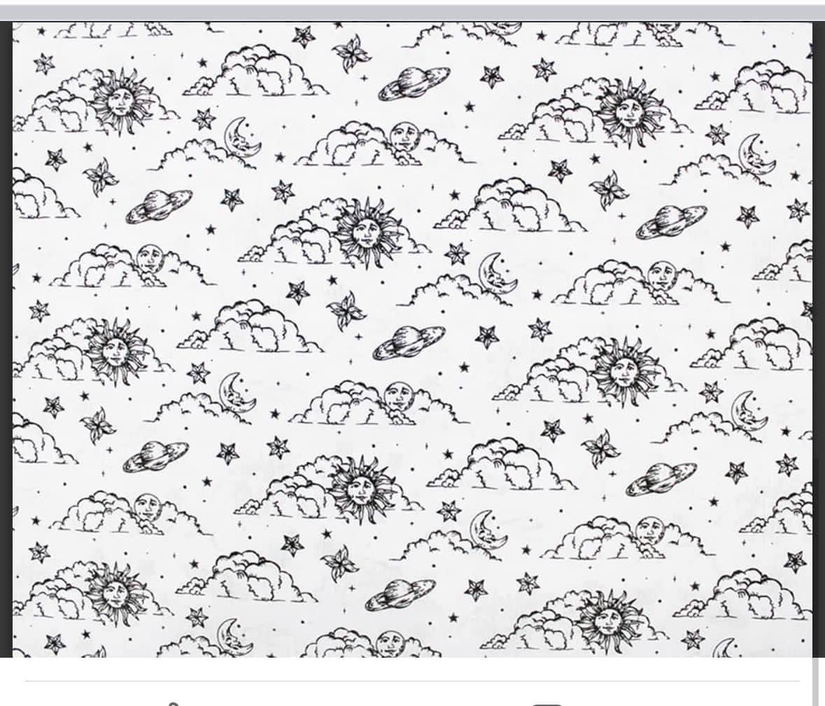 Polycotton misc children’s designs animals skulls planets rainbow hearts gonks etc fabric material