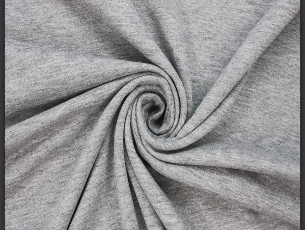 Cotton jersey ribbing fabric material