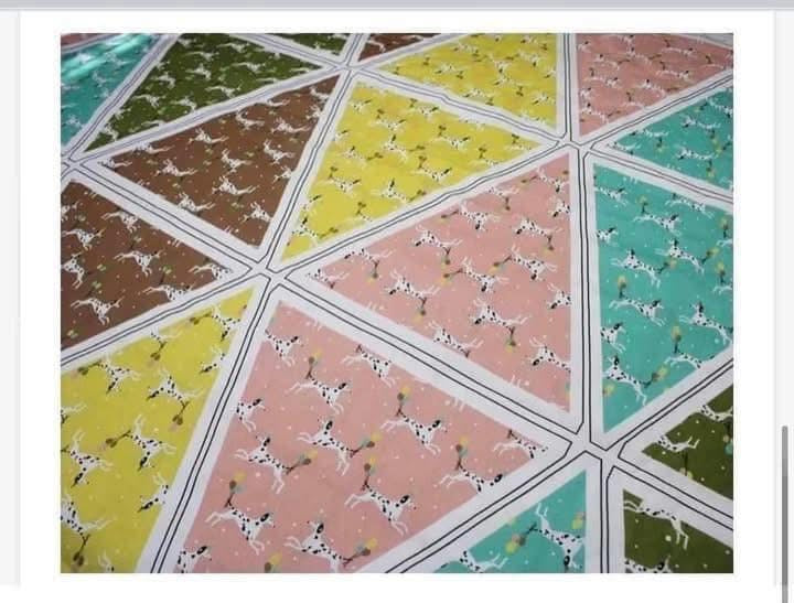 Make your own bunting fabric material
