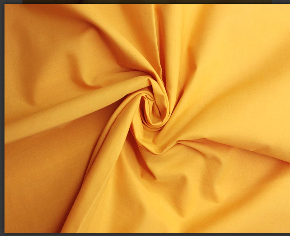 Polycotton plain colour