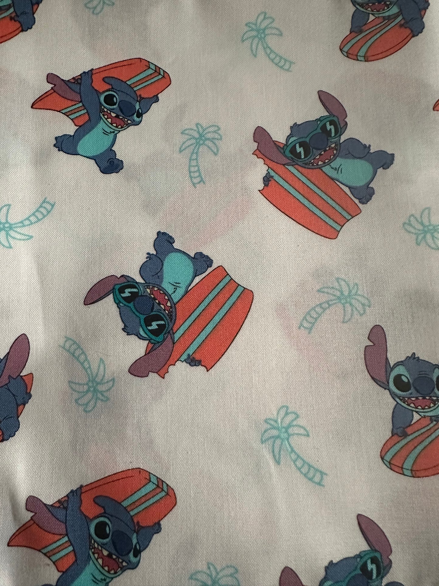 Disney Licensed 100% cotton Bluey stitch nightmare before Christmas etc fabric material