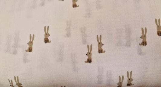 Double gauze fabric material