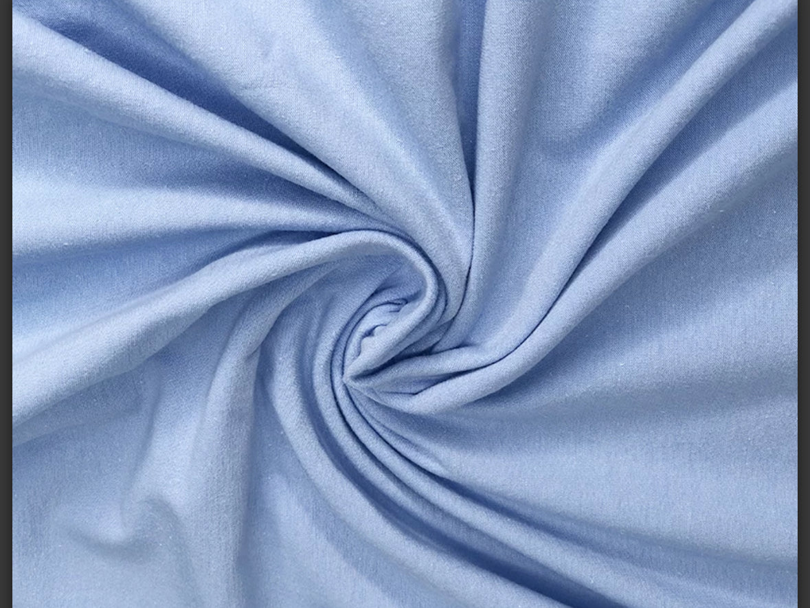 Jersey plain colours fabric material