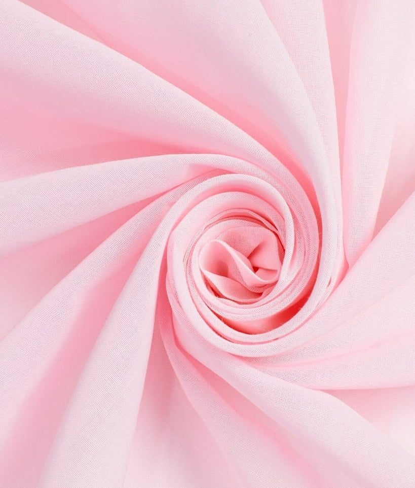 Polycotton plain colour