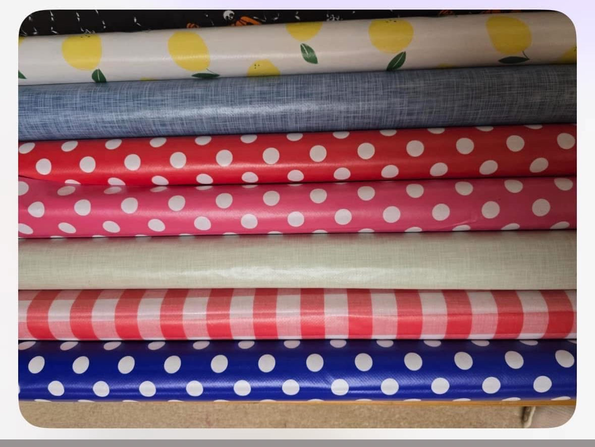 PVC fabric idea for table clothes