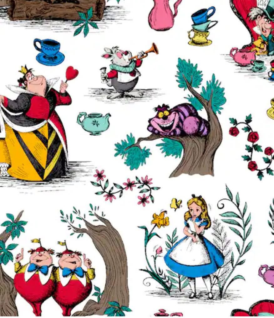 Disney Licensed 100% cotton Bluey stitch nightmare before Christmas etc fabric material