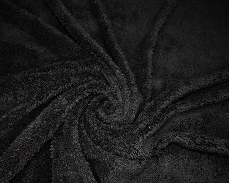 Cuddle fur teddy fleece fabric material
