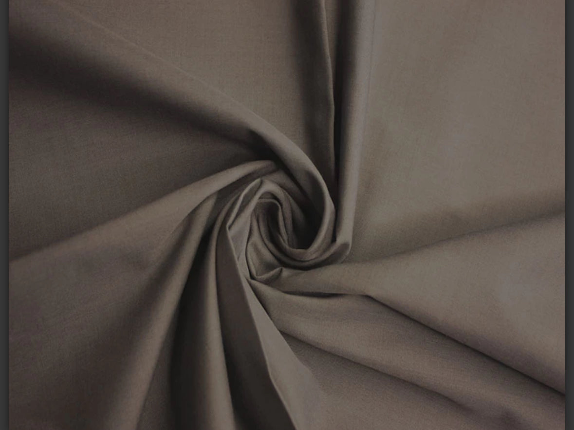 Polycotton plain colour