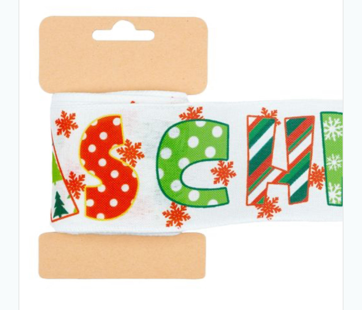 Christmas ribbons