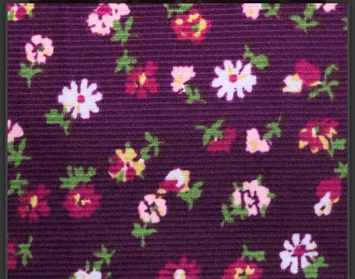 Cord corduroy fabric material