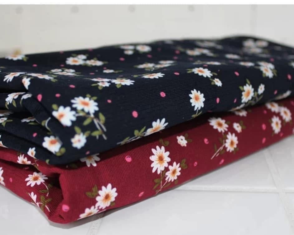 Cord corduroy fabric material