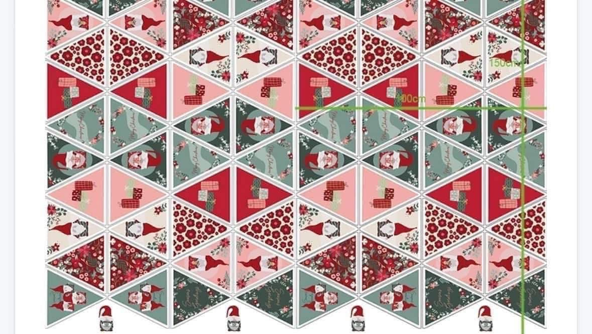 Make your own bunting fabric material