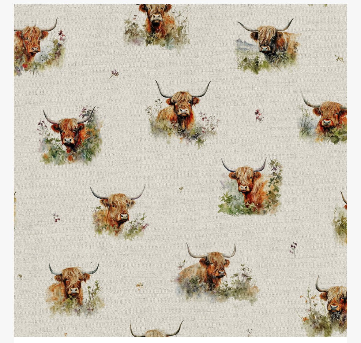 Cotton rich canvas fabric material