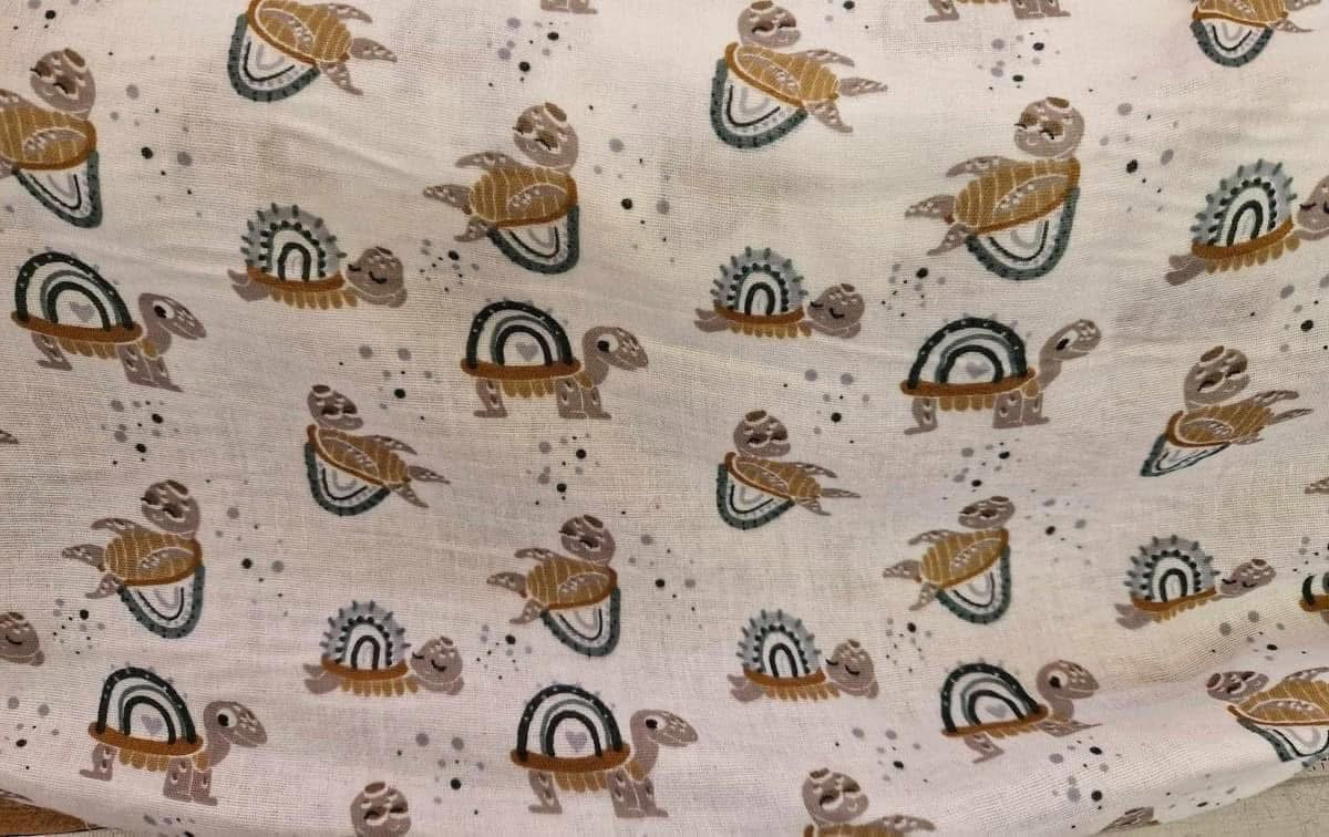 Double gauze fabric material