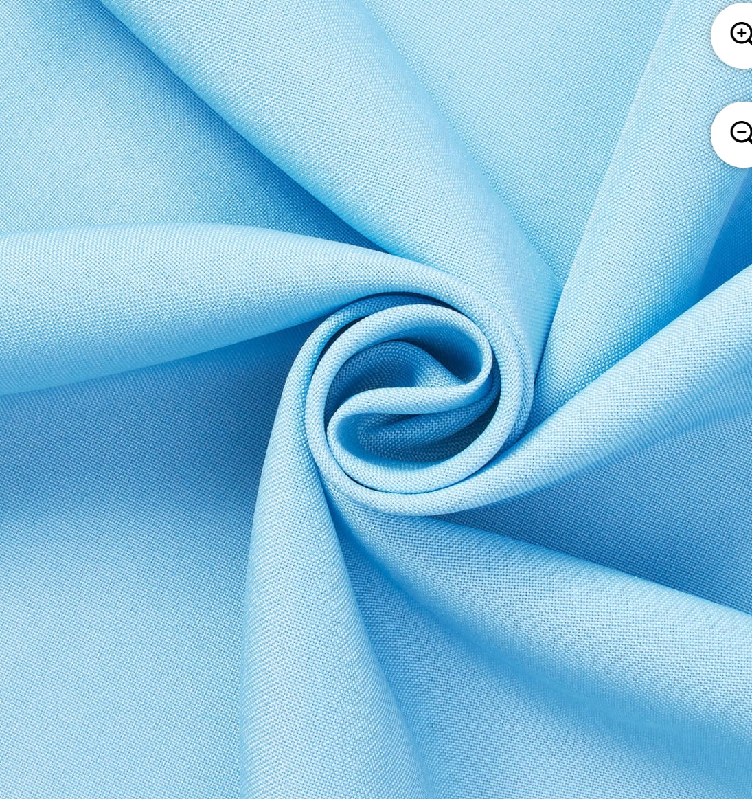 Polycotton plain colour