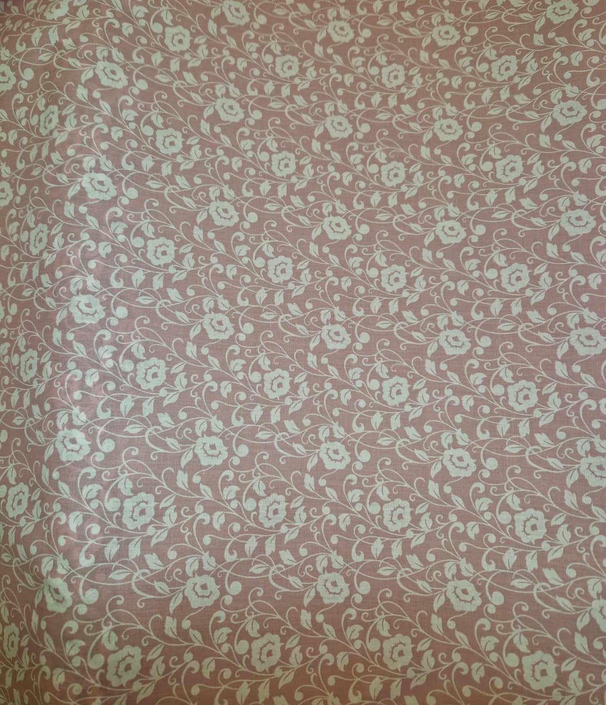 Polycotton florals fabric material