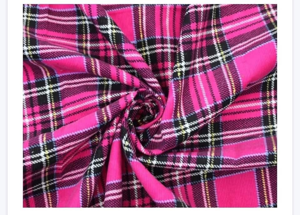 Cord corduroy fabric material