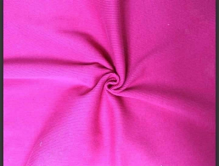 Cotton jersey ribbing fabric material