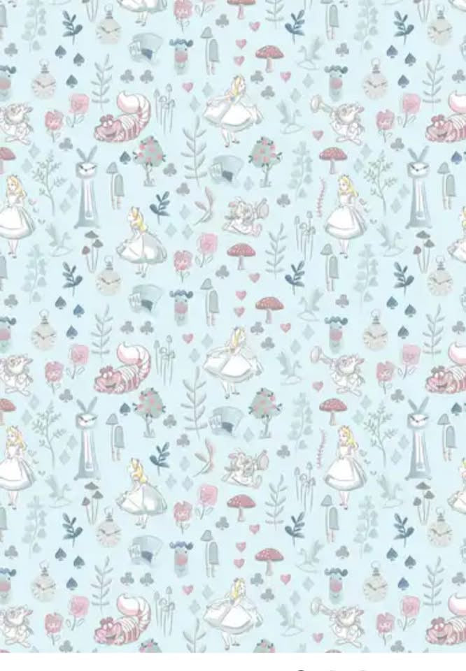 Disney Licensed 100% cotton Bluey stitch nightmare before Christmas etc fabric material