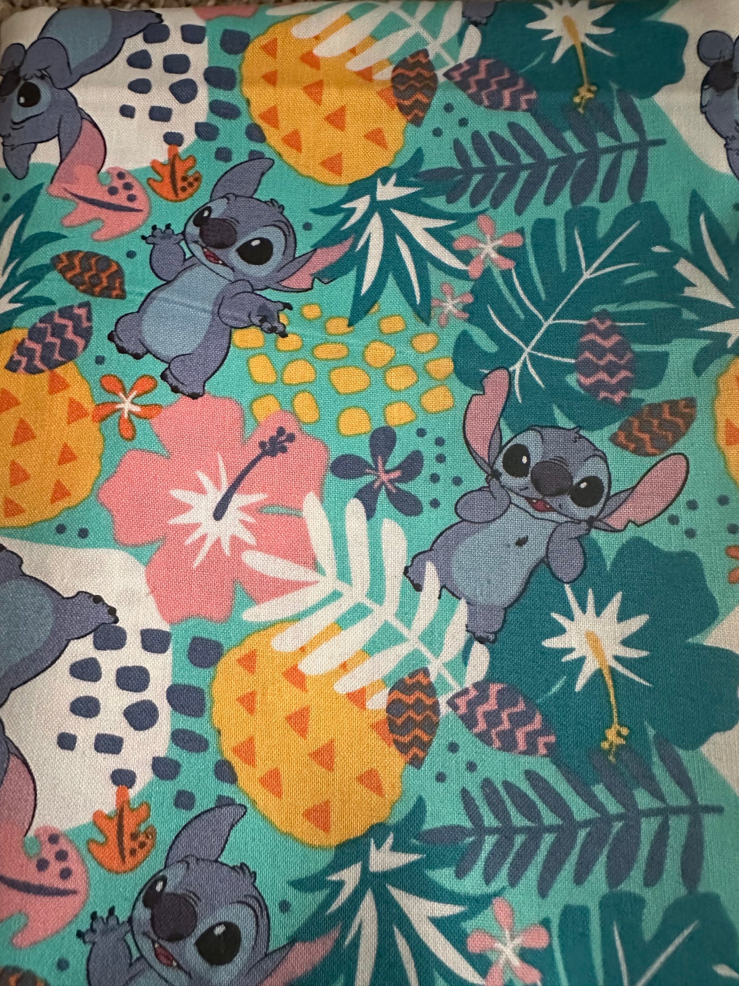 Disney Licensed 100% cotton Bluey stitch nightmare before Christmas etc fabric material