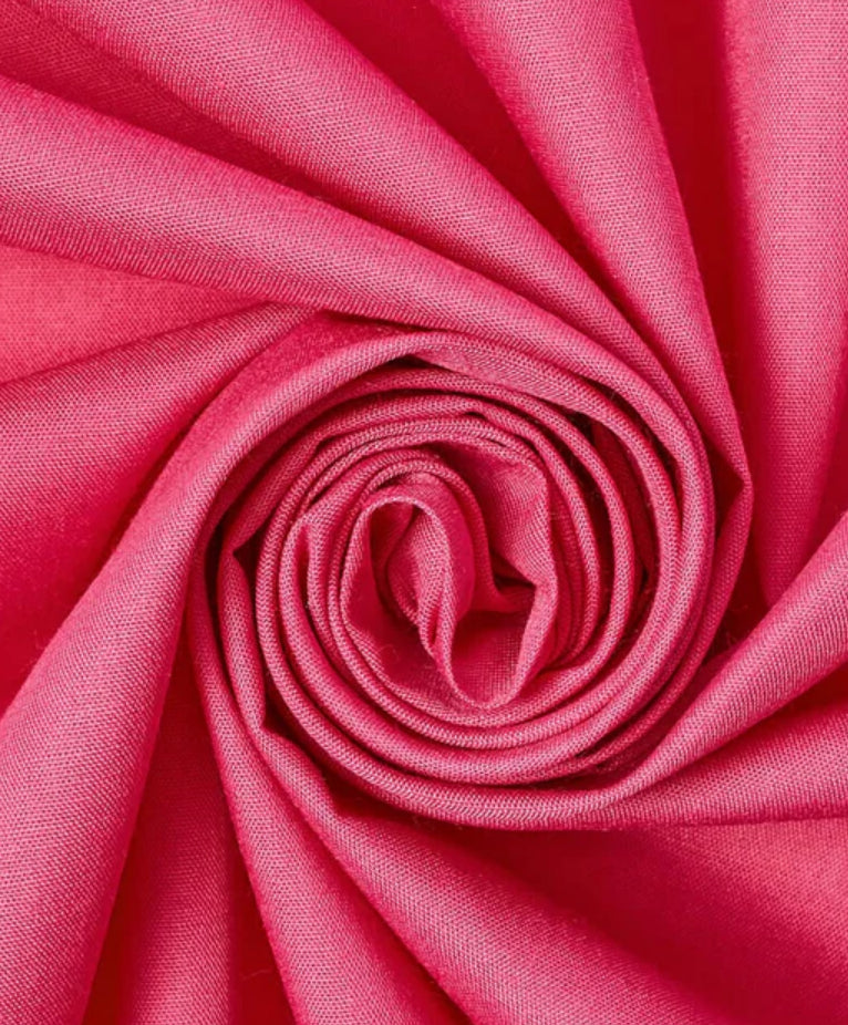 100% Cotton plain colours