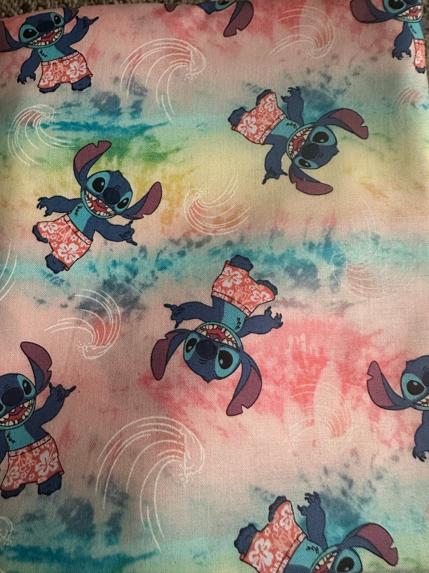 Disney Licensed 100% cotton Bluey stitch nightmare before Christmas etc fabric material