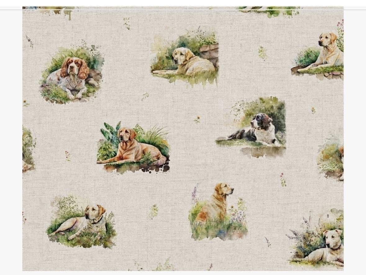 Cotton rich canvas fabric material