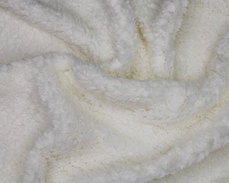 Cuddle fur teddy fleece fabric material
