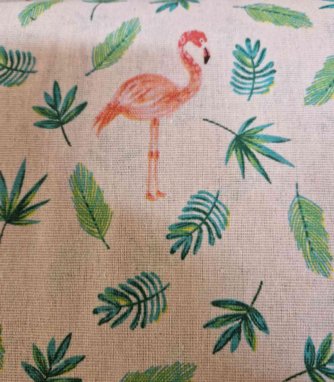 Cotton rich canvas fabric material