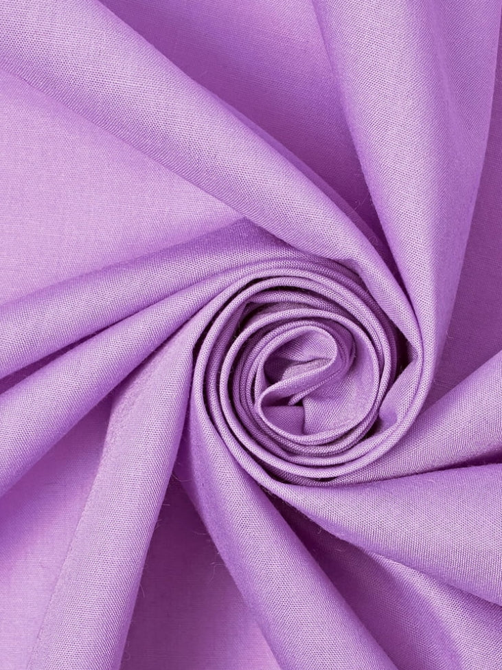 Polycotton plain colour