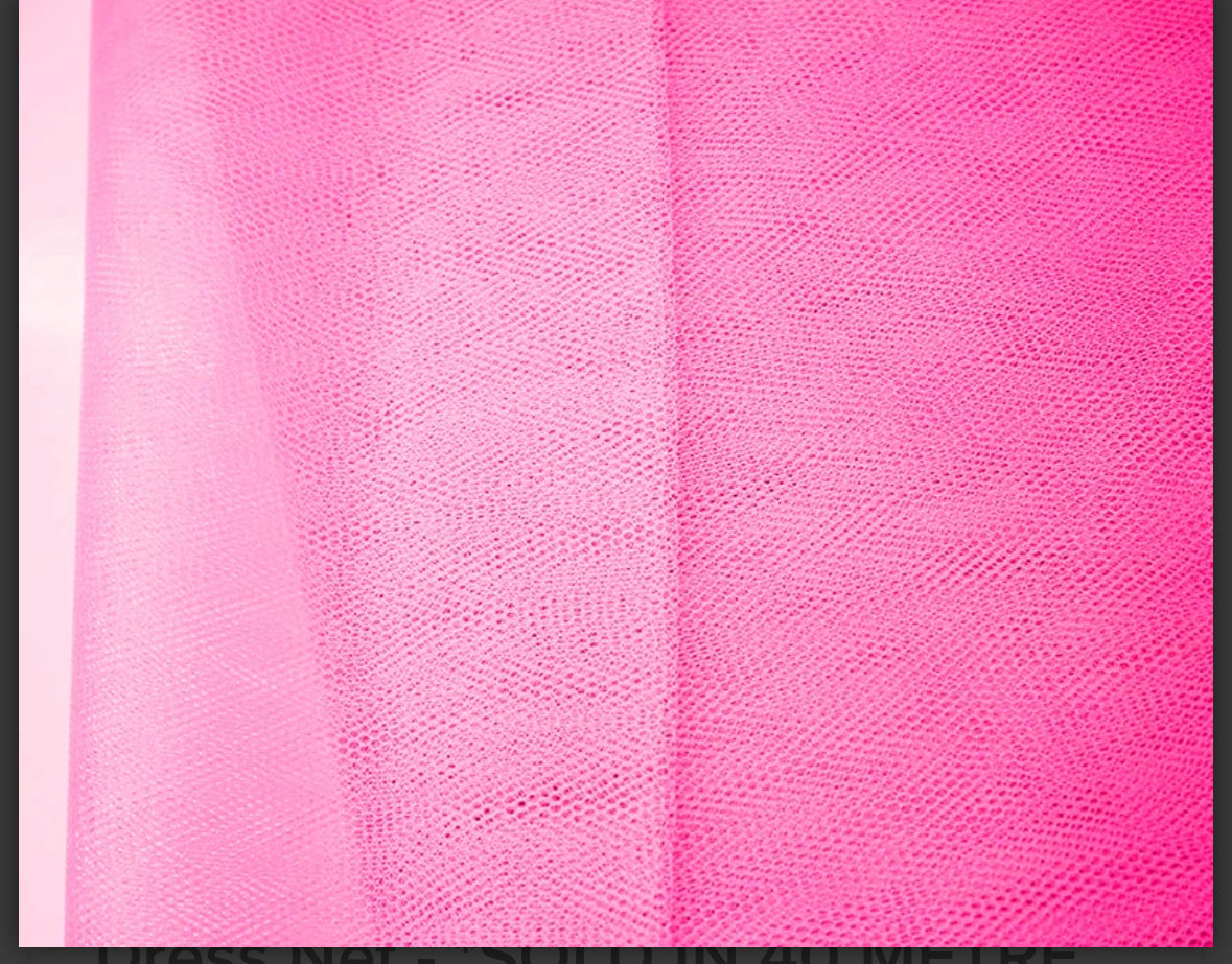 Dress net fabric material