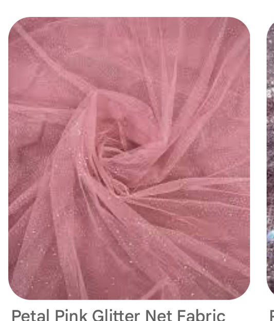 Glitter net fabric