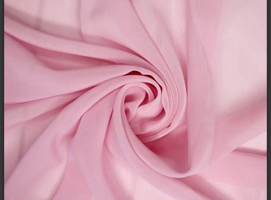 Chiffon fabric material soft floaty