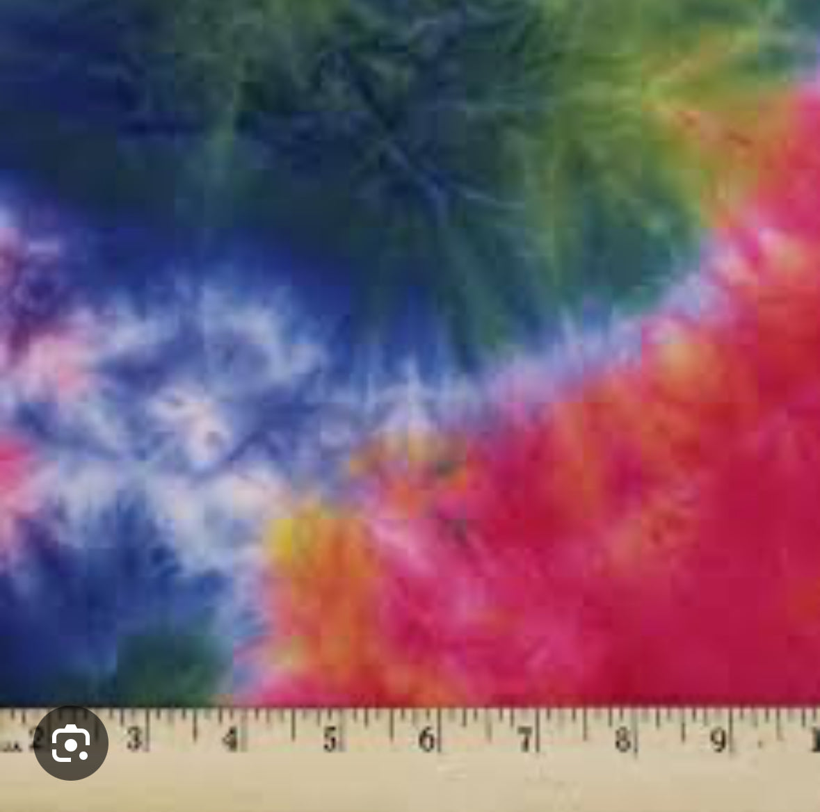 Jersey cotton tie die