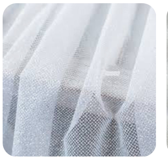 Glitter net fabric