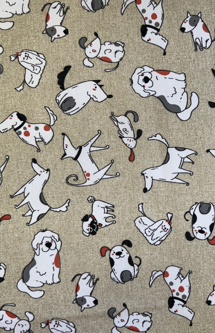 Cotton rich canvas fabric material